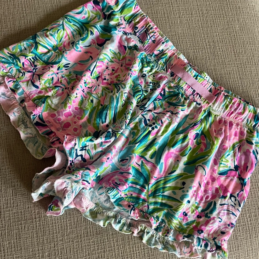 Lily Pulitzer Floral Women's PJ Shorts